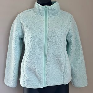 NWT- Joe Fresh Active Fleece Jacket- Mint- L 10/12